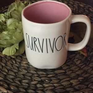 Rae Dunn Survivor coffee mug